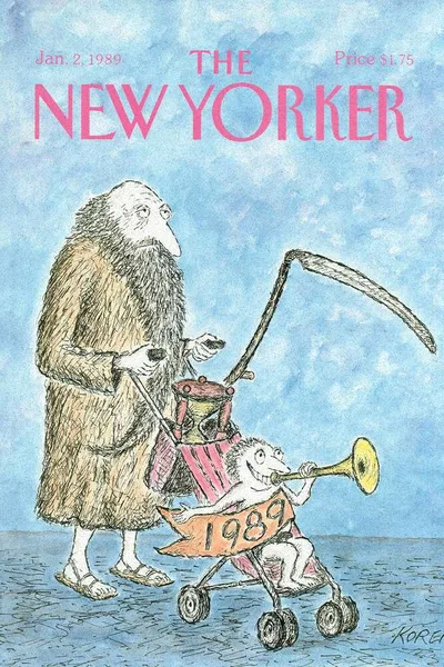 Постер с обложкой The New Yorker 02.01.1989
