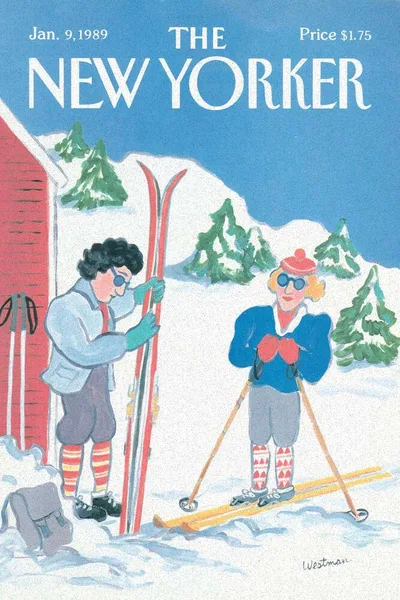 Постер с обложкой The New Yorker 09.01.1989