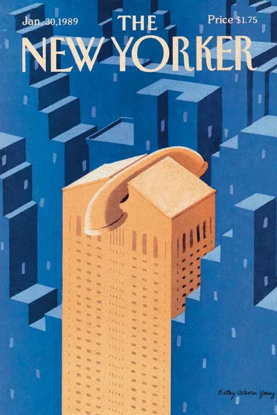 Постер с обложкой The New Yorker 30.01.1989