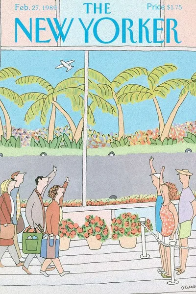 Постер с обложкой The New Yorker 27.02.1989
