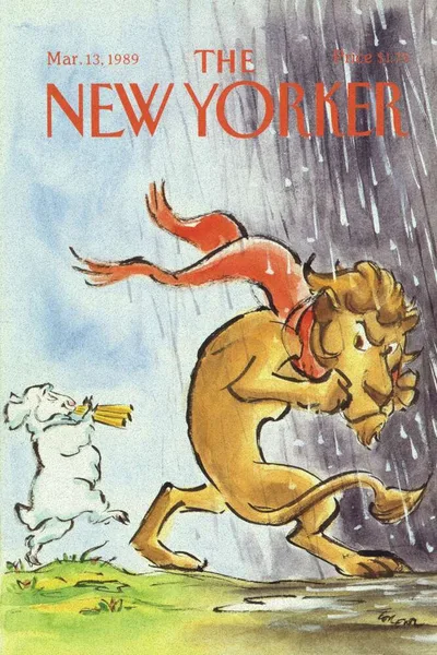 Постер с обложкой The New Yorker 13.03.1989