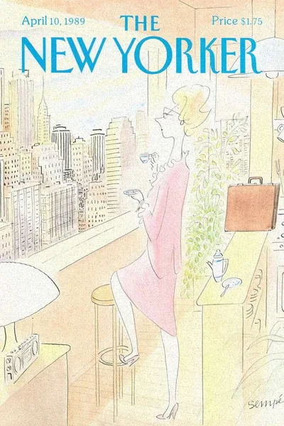 Постер с обложкой The New Yorker 10.04.1989