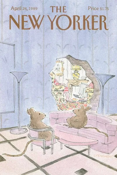 Постер с обложкой The New Yorker 24.04.1989