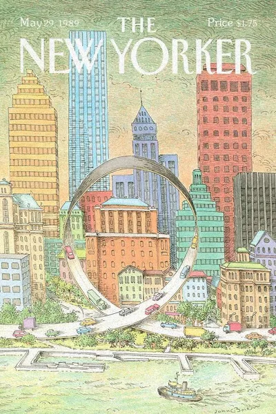 Постер с обложкой The New Yorker 29.05.1989