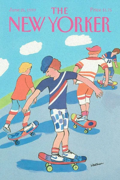 Постер с обложкой The New Yorker 26.06.1989
