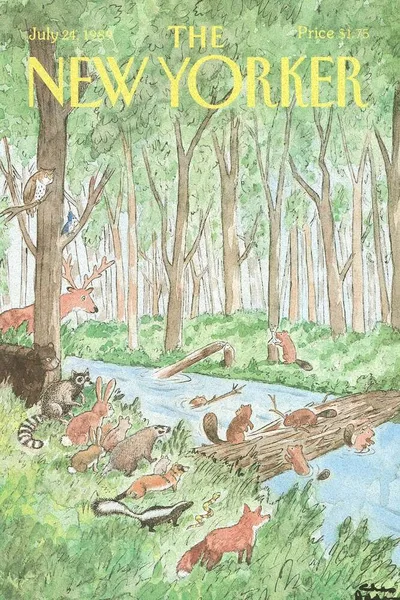 Постер с обложкой The New Yorker 24.07.1989