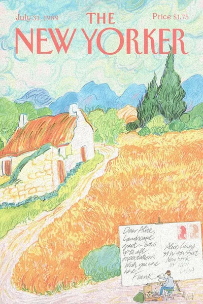 Постер с обложкой The New Yorker 31.07.1989