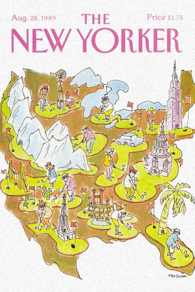 Постер с обложкой The New Yorker 28.08.1989