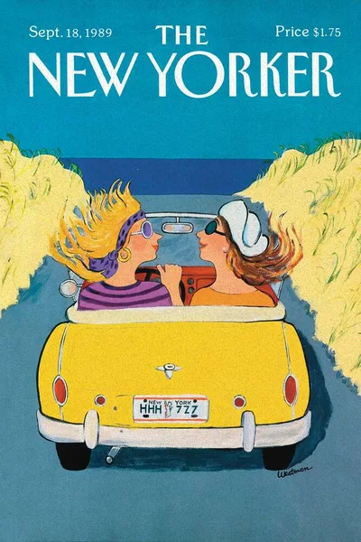Постер с обложкой The New Yorker 18.09.1989