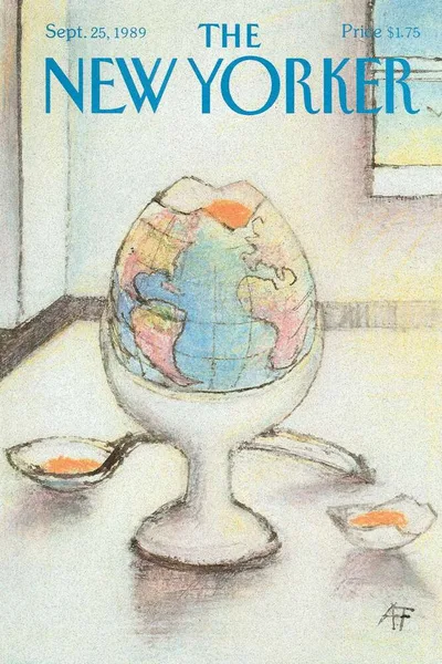 Постер с обложкой The New Yorker 25.09.1989
