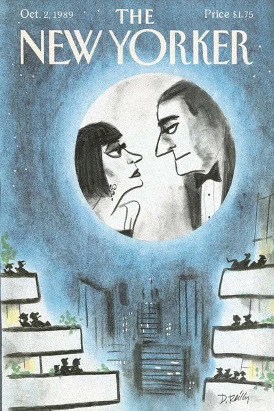 Постер с обложкой The New Yorker 02.10.1989