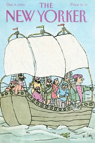 Постер с обложкой The New Yorker 09.10.1989
