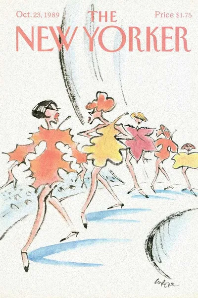 Постер с обложкой The New Yorker 23.10.1989