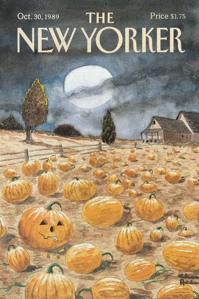 Постер с обложкой The New Yorker 30.10.1989