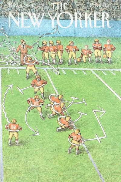 Постер с обложкой The New Yorker 06.11.1989