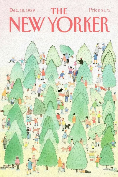 Постер с обложкой The New Yorker 18.12.1989