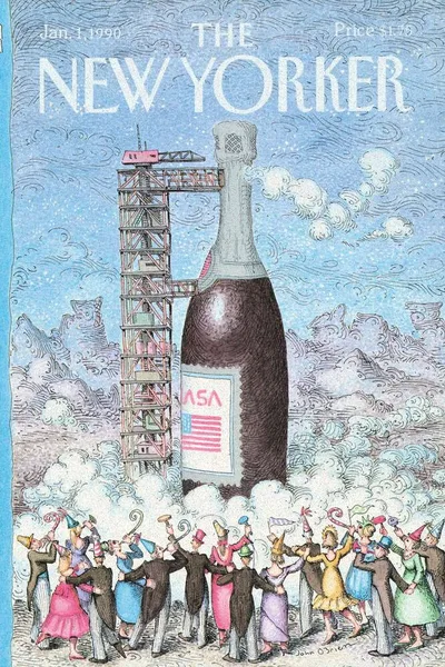 Постер с обложкой The New Yorker 01.01.1990