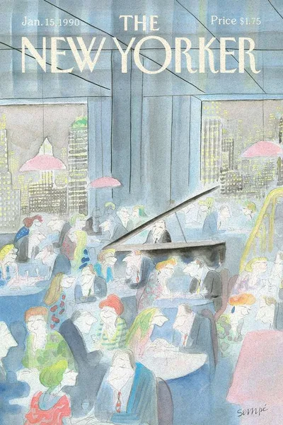 Постер с обложкой The New Yorker 15.01.1990