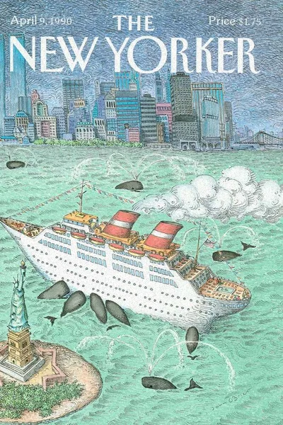 Постер с обложкой The New Yorker 09.04.1990
