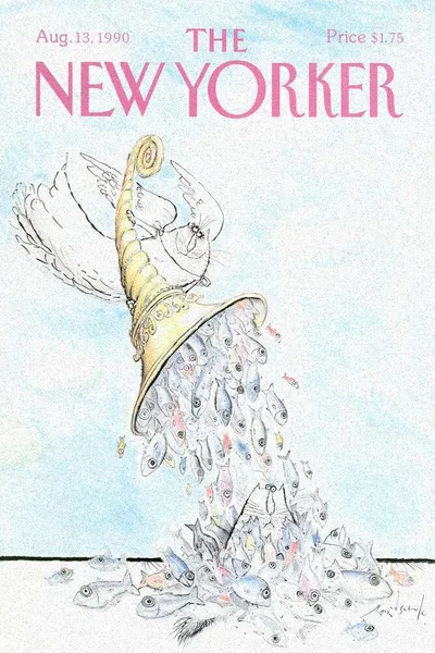 Постер с обложкой The New Yorker 13.08.1990