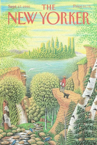 Постер с обложкой The New Yorker 17.09.1990