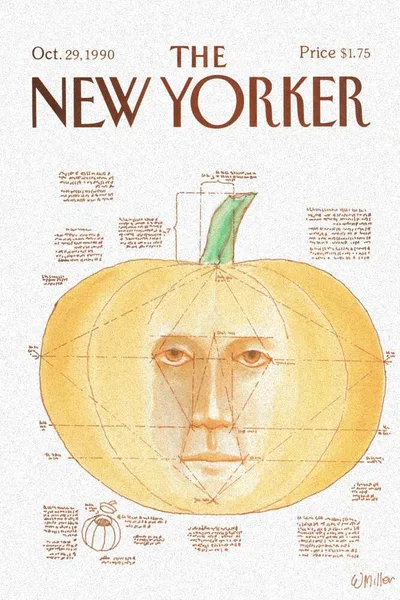 Постер с обложкой The New Yorker 29.10.1990