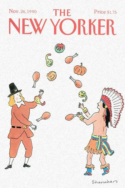 Постер с обложкой The New Yorker 26.11.1990