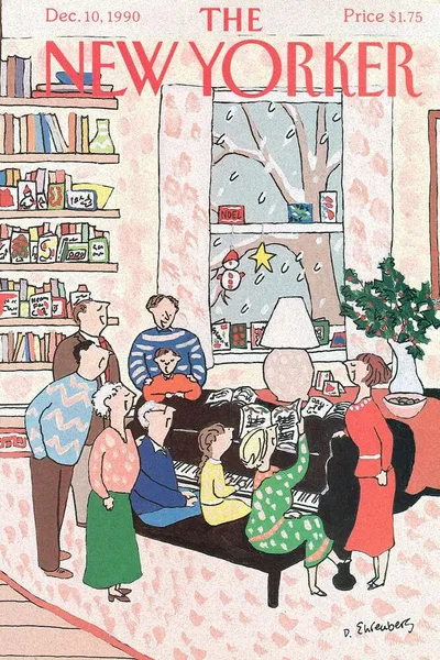 Постер с обложкой The New Yorker 10.12.1990