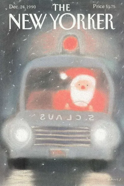 Постер с обложкой The New Yorker 24.12.1990