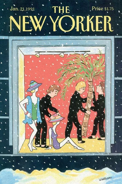 Постер с обложкой The New Yorker 21.01.1991