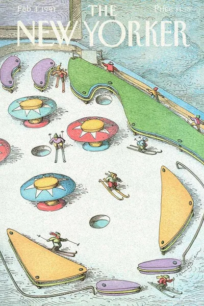 Постер с обложкой The New Yorker 04.02.1991
