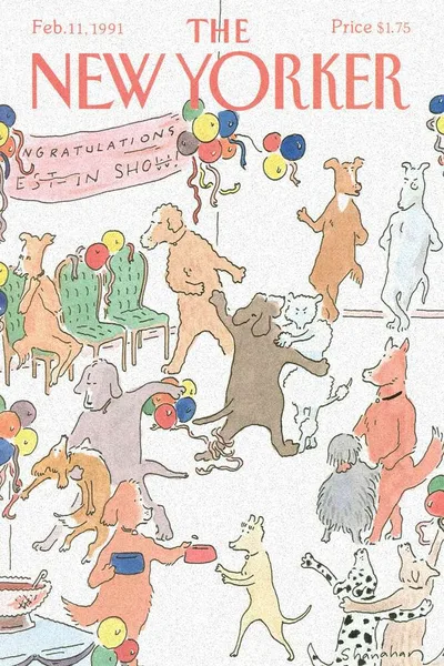Постер с обложкой The New Yorker 11.02.1991