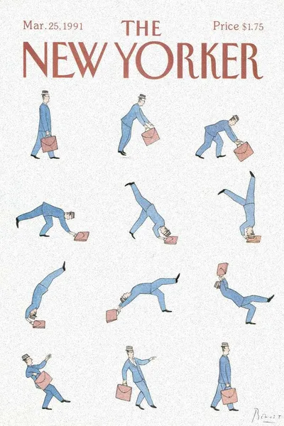 Постер с обложкой The New Yorker 25.03.1991