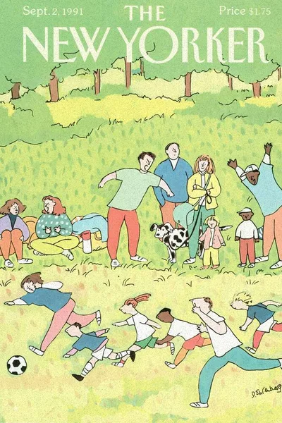 Постер с обложкой The New Yorker 02.09.1991