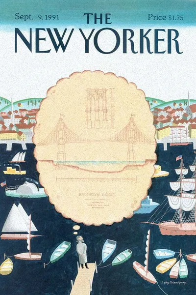 Постер с обложкой The New Yorker 09.09.1991