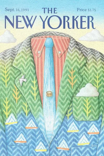 Постер с обложкой The New Yorker 16.09.1991