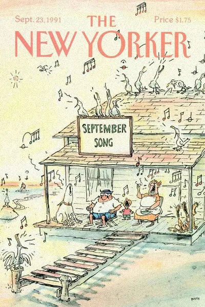 Постер с обложкой The New Yorker 23.09.1991