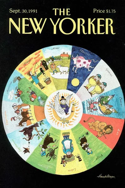 Постер с обложкой The New Yorker 30.09.1991