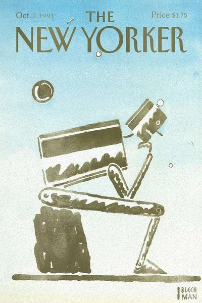 Постер с обложкой The New Yorker 07.10.1991