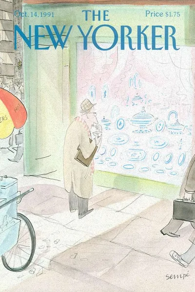 Постер с обложкой The New Yorker 14.10.1991