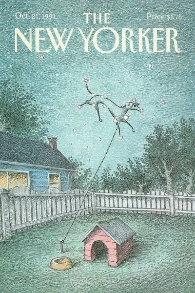 Постер с обложкой The New Yorker 21.10.1991