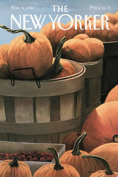 Постер с обложкой The New Yorker 04.11.1991