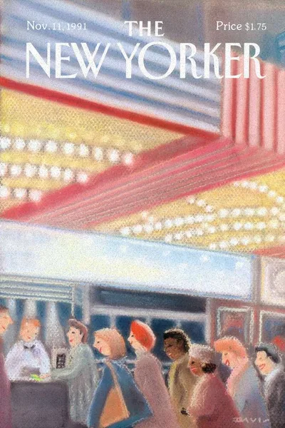 Постер с обложкой The New Yorker 11.11.1991