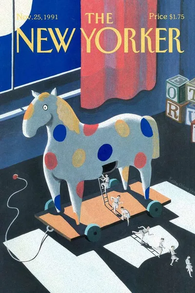 Постер с обложкой The New Yorker 25.11.1991