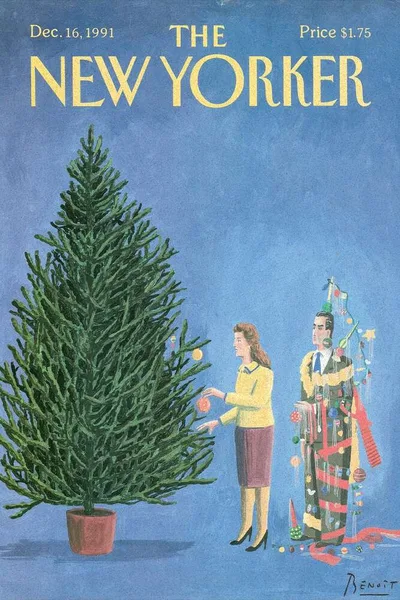 Постер с обложкой The New Yorker 16.12.1991