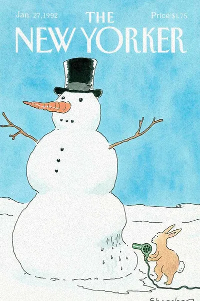 Постер с обложкой The New Yorker 27.01.1992