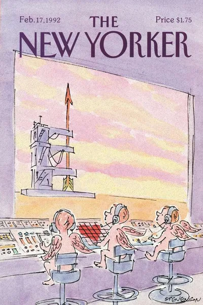 Постер с обложкой The New Yorker 17.02.1992