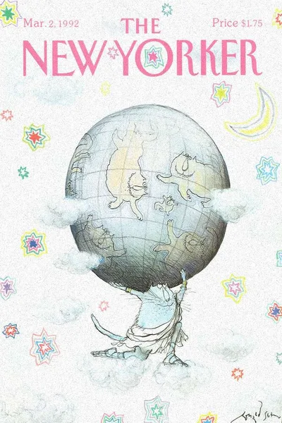 Постер с обложкой The New Yorker 02.03.1992