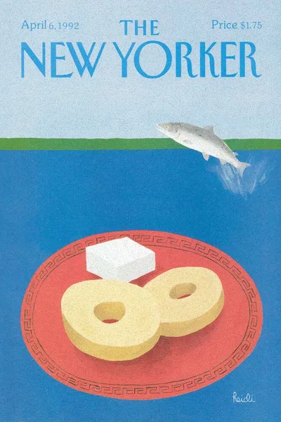 Постер с обложкой The New Yorker 06.04.1992