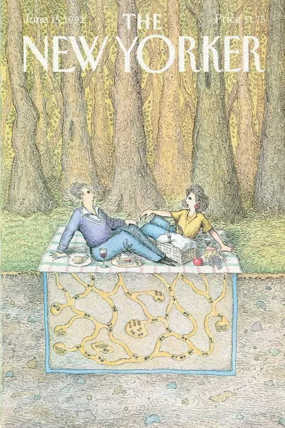 Постер с обложкой The New Yorker 15.06.1992